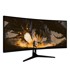 AROZZI Monitor Nova 34 Curved / 34", 3440 x 1440, VA, 165 Hz, 1 ms, HDMI, DisplayPort, crna